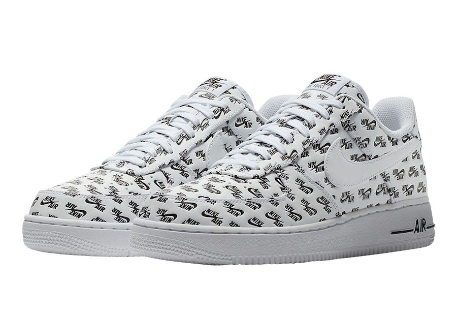 Nike Air Force 1 All Over Logo White